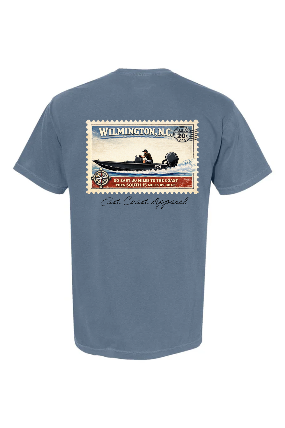 Short Sleeve W/Pocket Stamp T-shirt