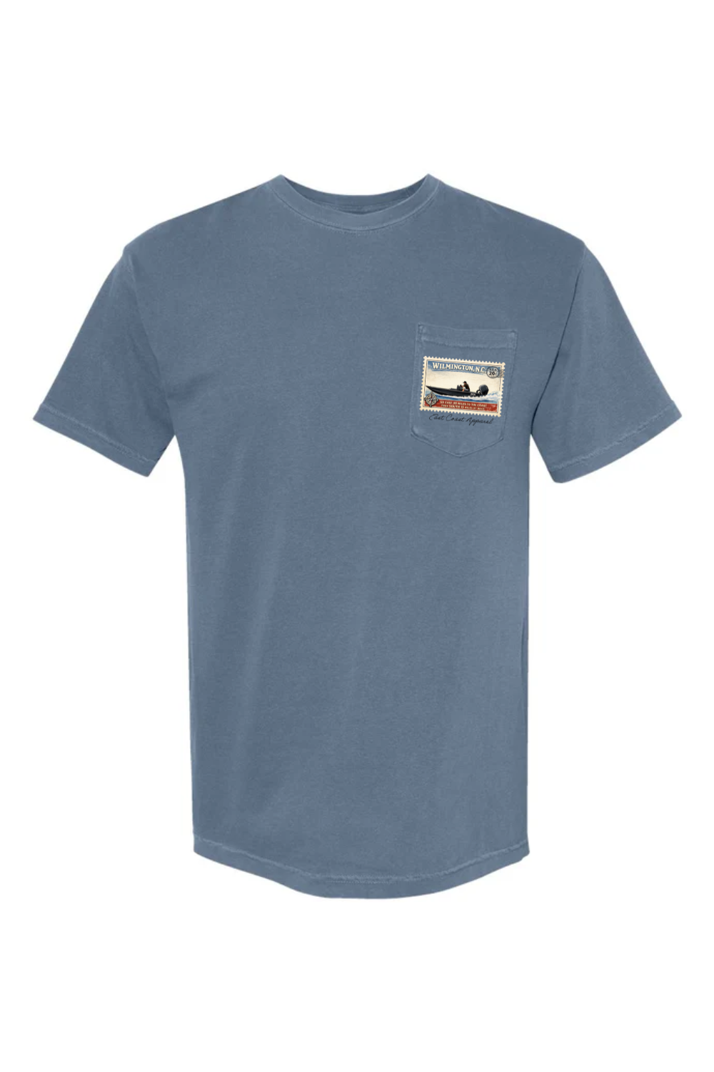 Short Sleeve W/Pocket Stamp T-shirt