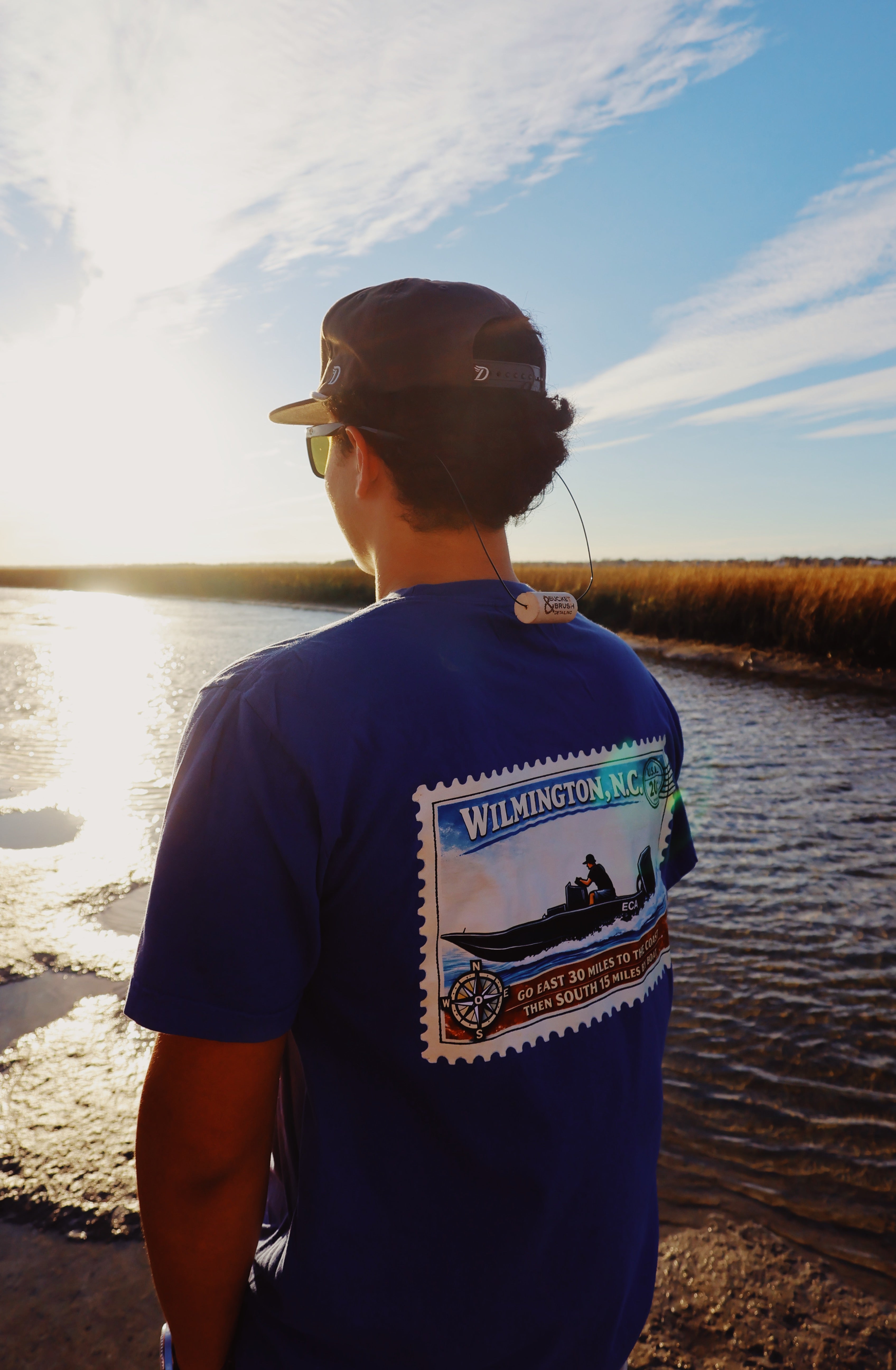 Short Sleeve W/Pocket Stamp T-shirt